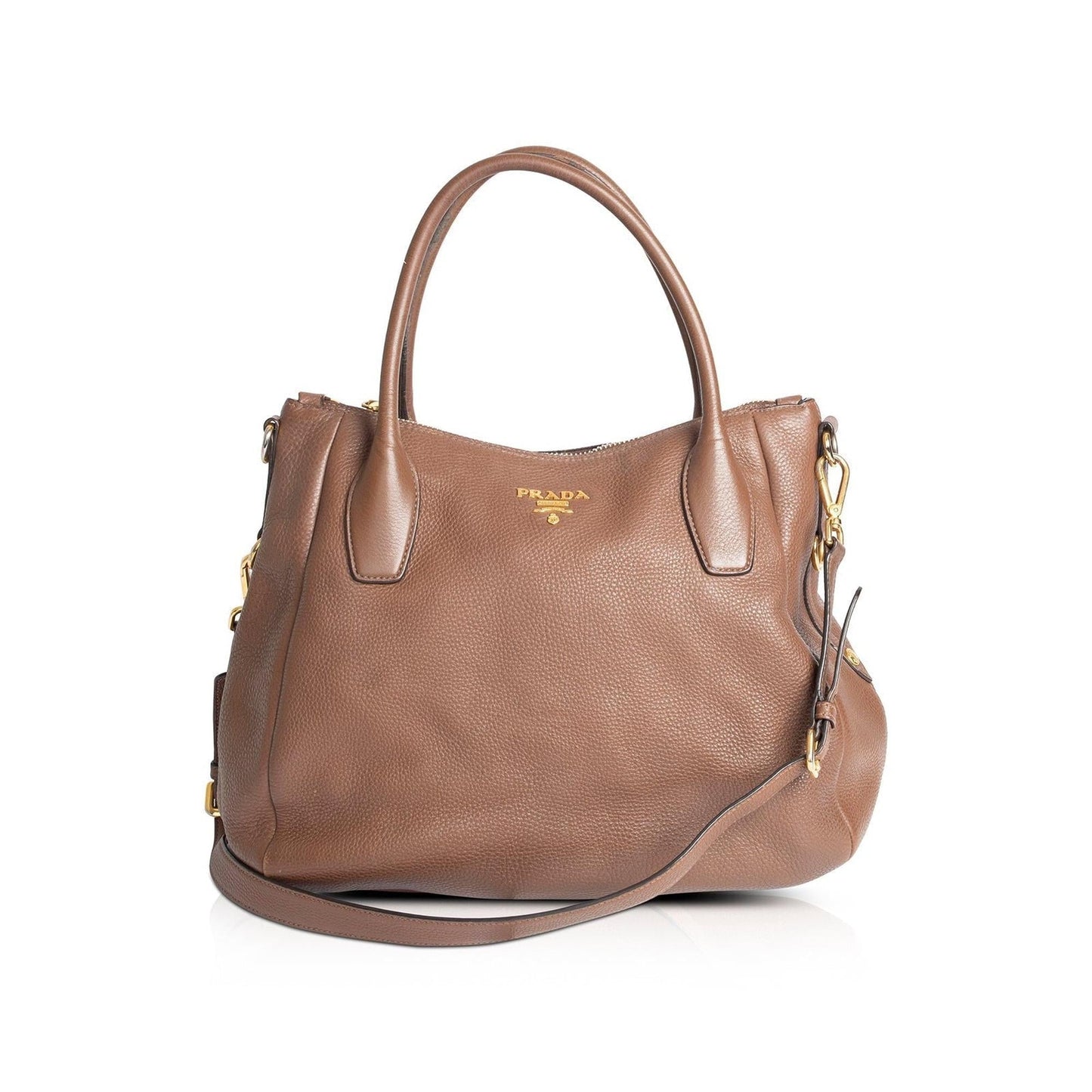 Prada Vitello Daino Sacca 2 Manici Convertible Tote
