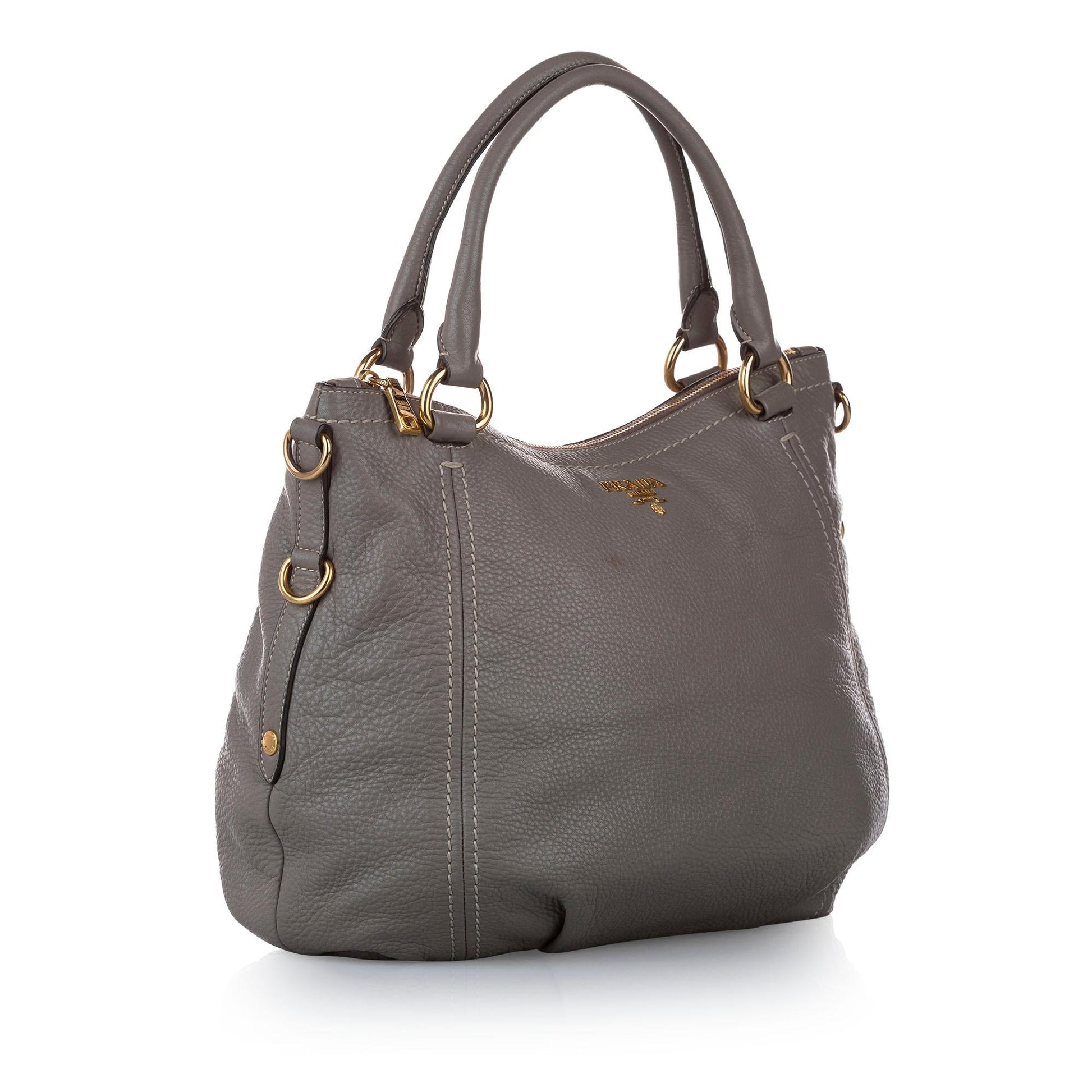 Prada Vitello Daino Satchel (SHG-14939)