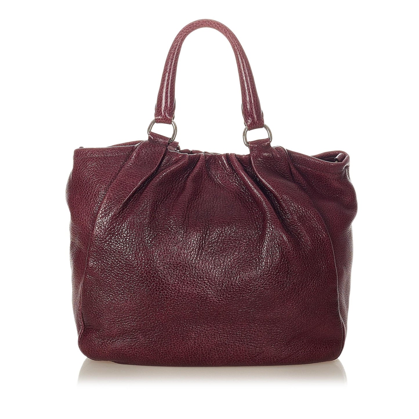 Prada Vitello Daino Satchel (SHG-23323)