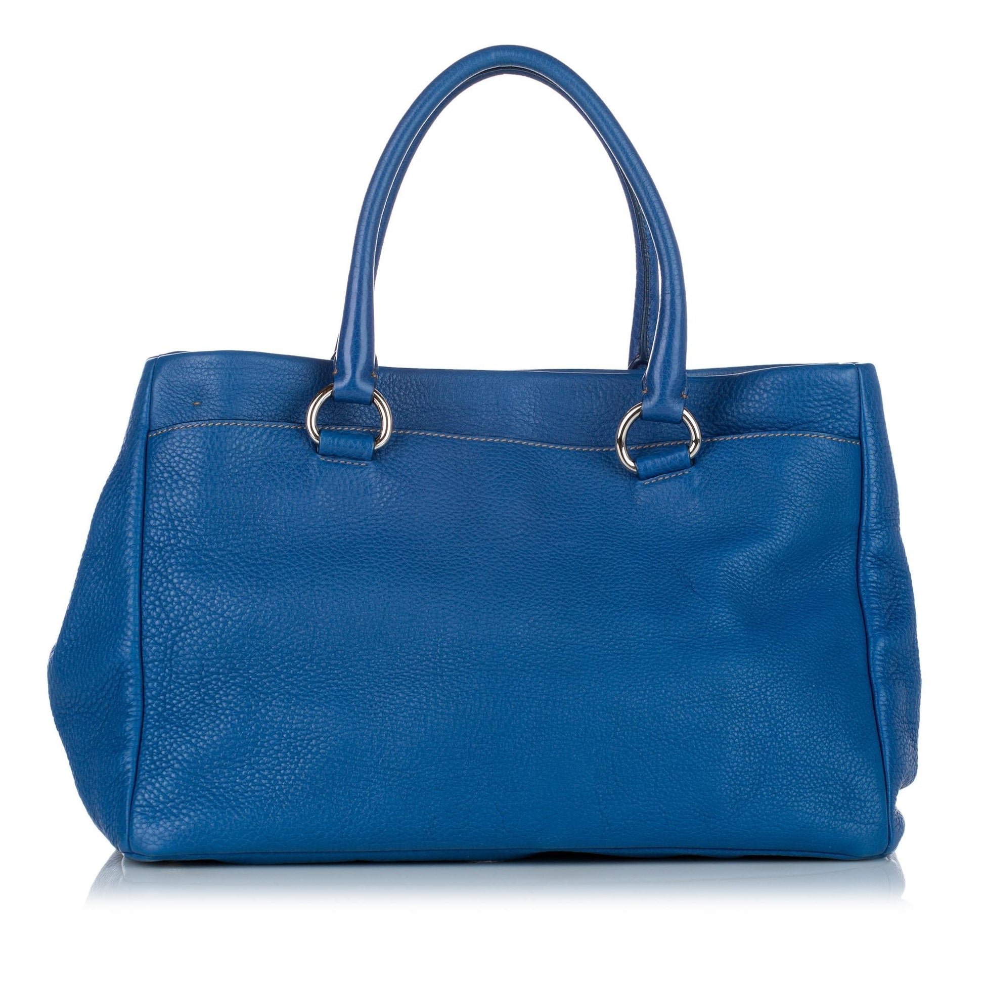 Prada Vitello Daino Satchel (SHG-23885)