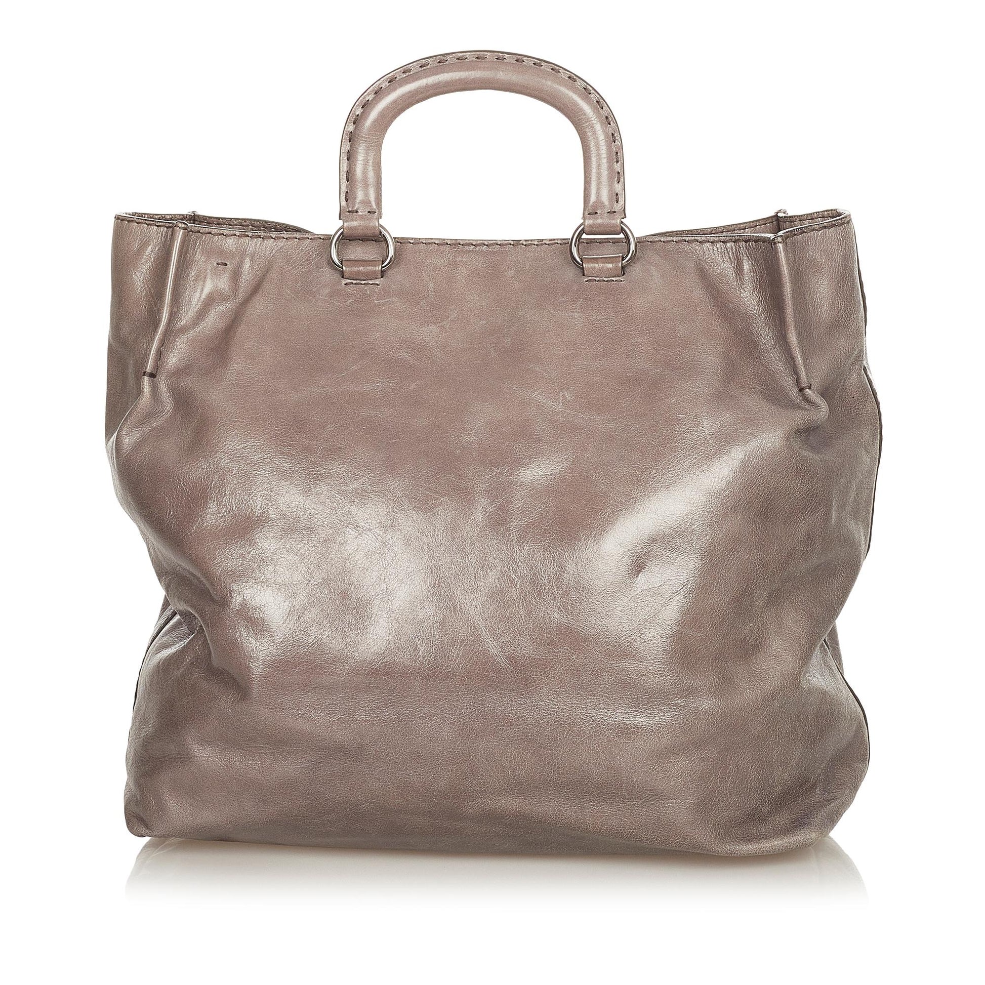 Prada Vitello Daino Satchel (SHG-24825)