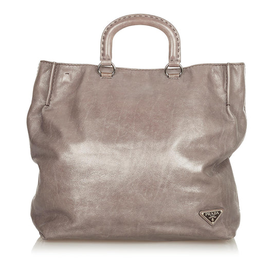 Prada Vitello Daino Satchel (SHG-24825)