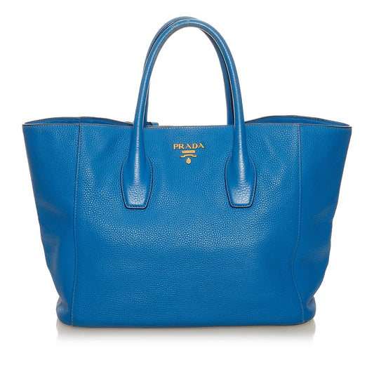 Prada Vitello Daino Satchel (SHG-27618)