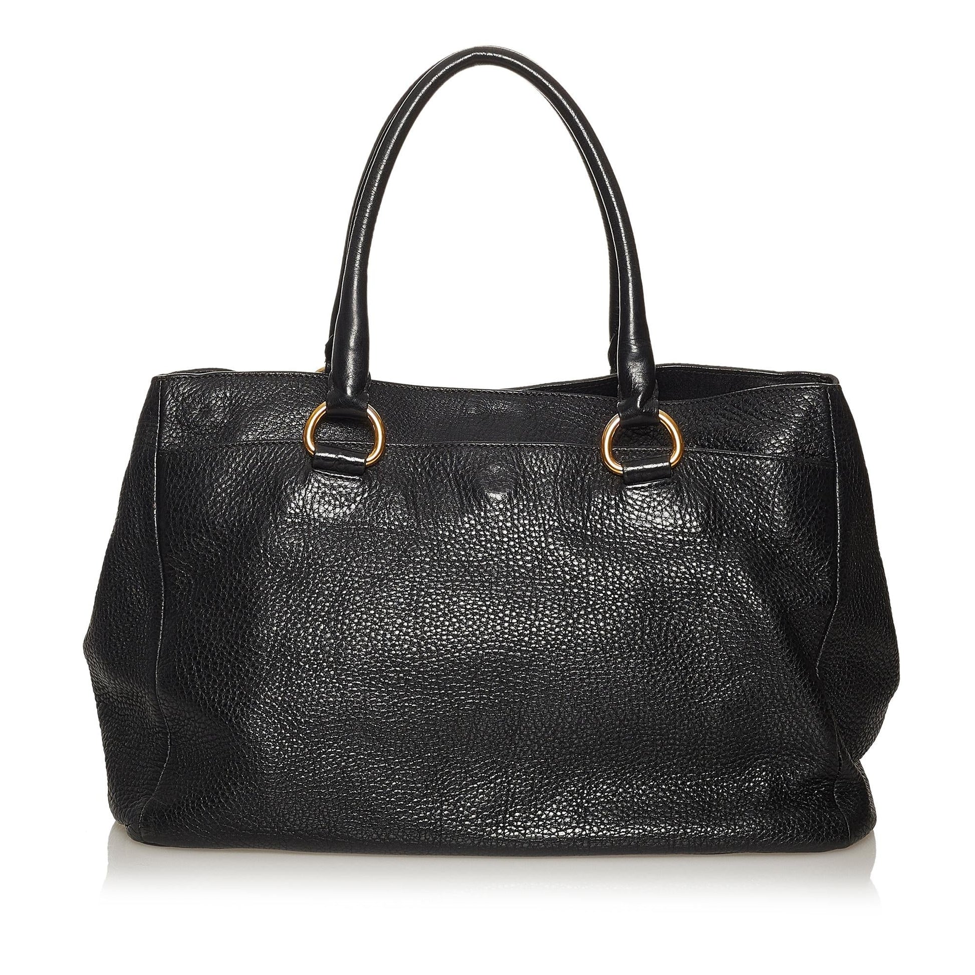 Prada Vitello Daino Satchel (SHG-29097)