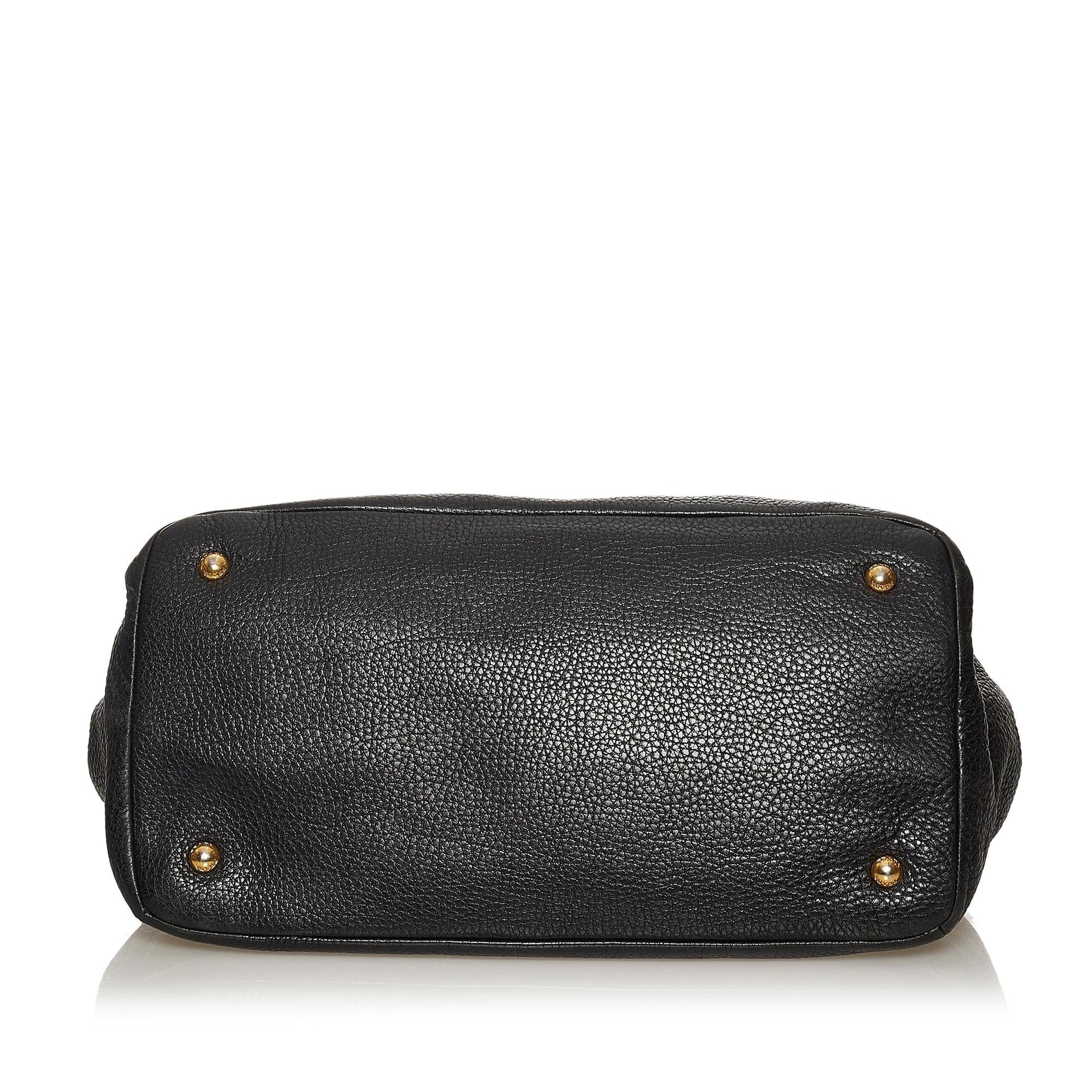 Prada Vitello Daino Satchel (SHG-29097)