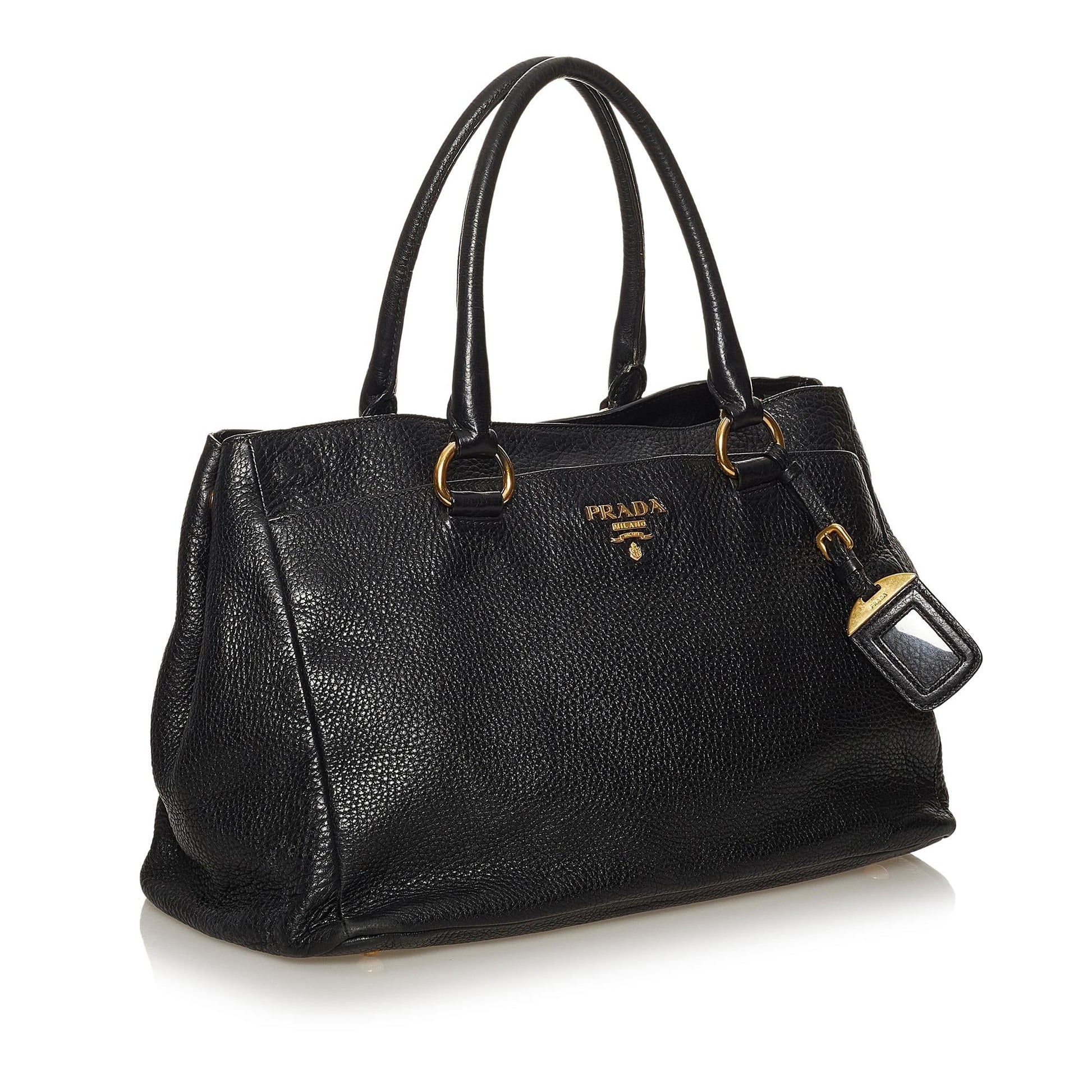 Prada Vitello Daino Satchel (SHG-29097)