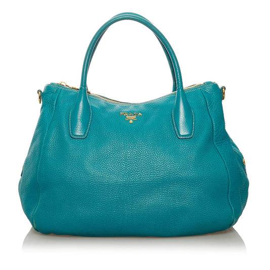 Prada Vitello Daino Satchel (SHG-29215)