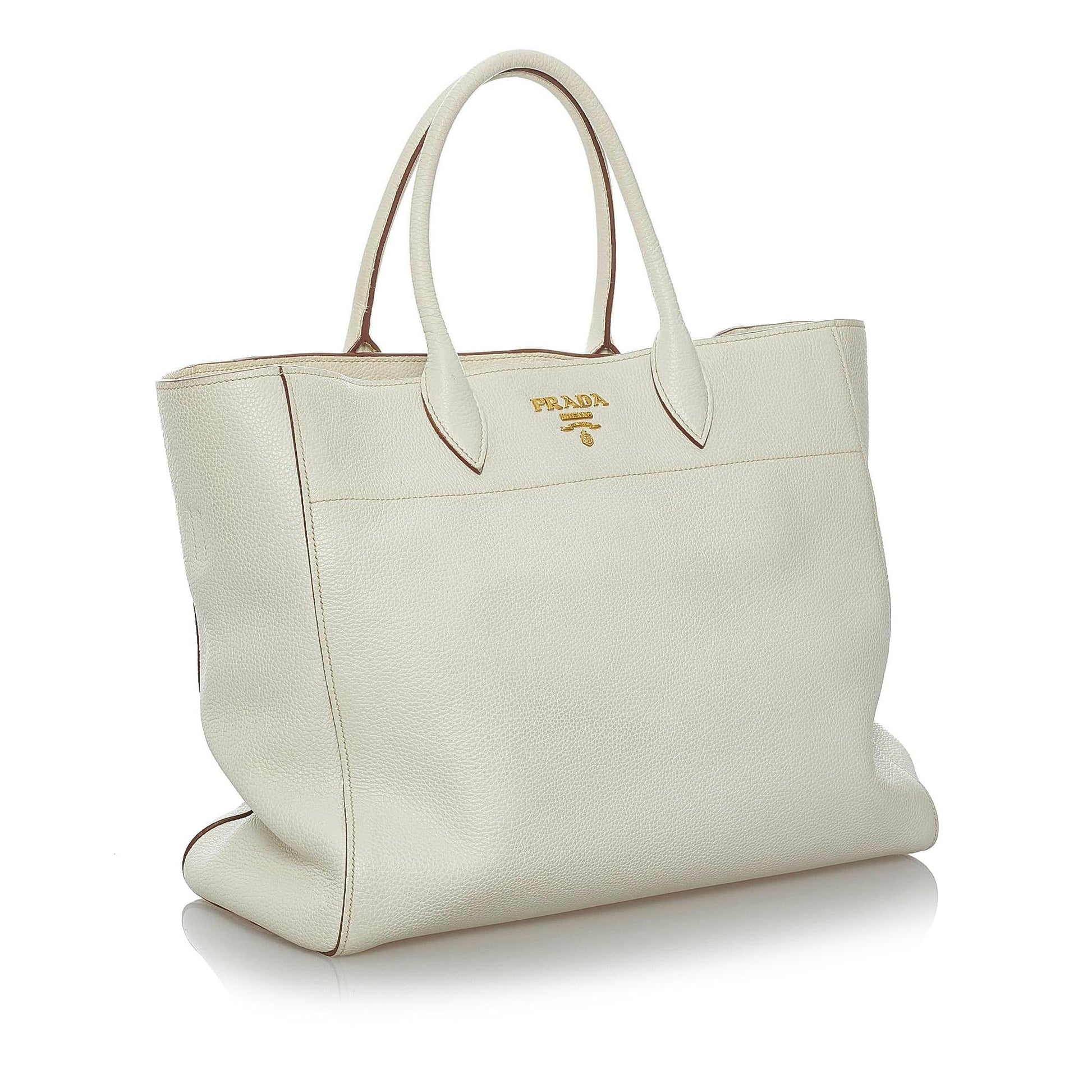 Prada Vitello Daino Satchel (SHG-29538)