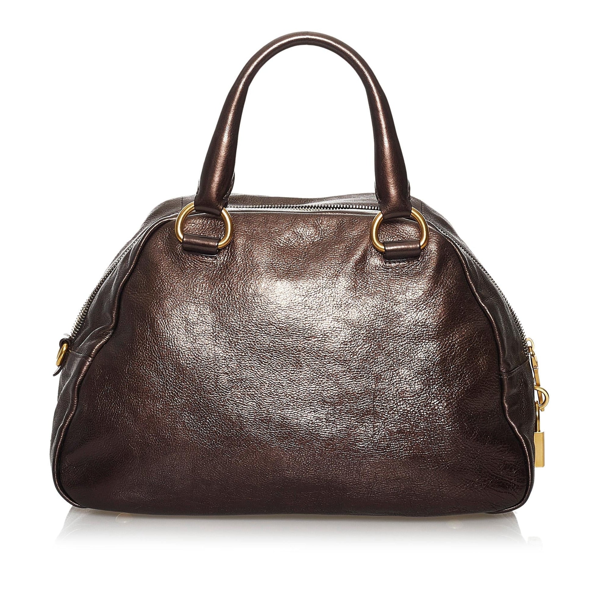 Prada Vitello Daino Satchel (SHG-30119)