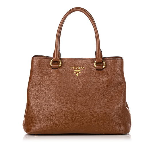 Prada Vitello Daino Satchel (SHG-30124)