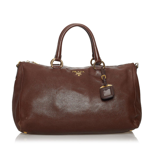 Prada Vitello Daino Satchel (SHG-30204)
