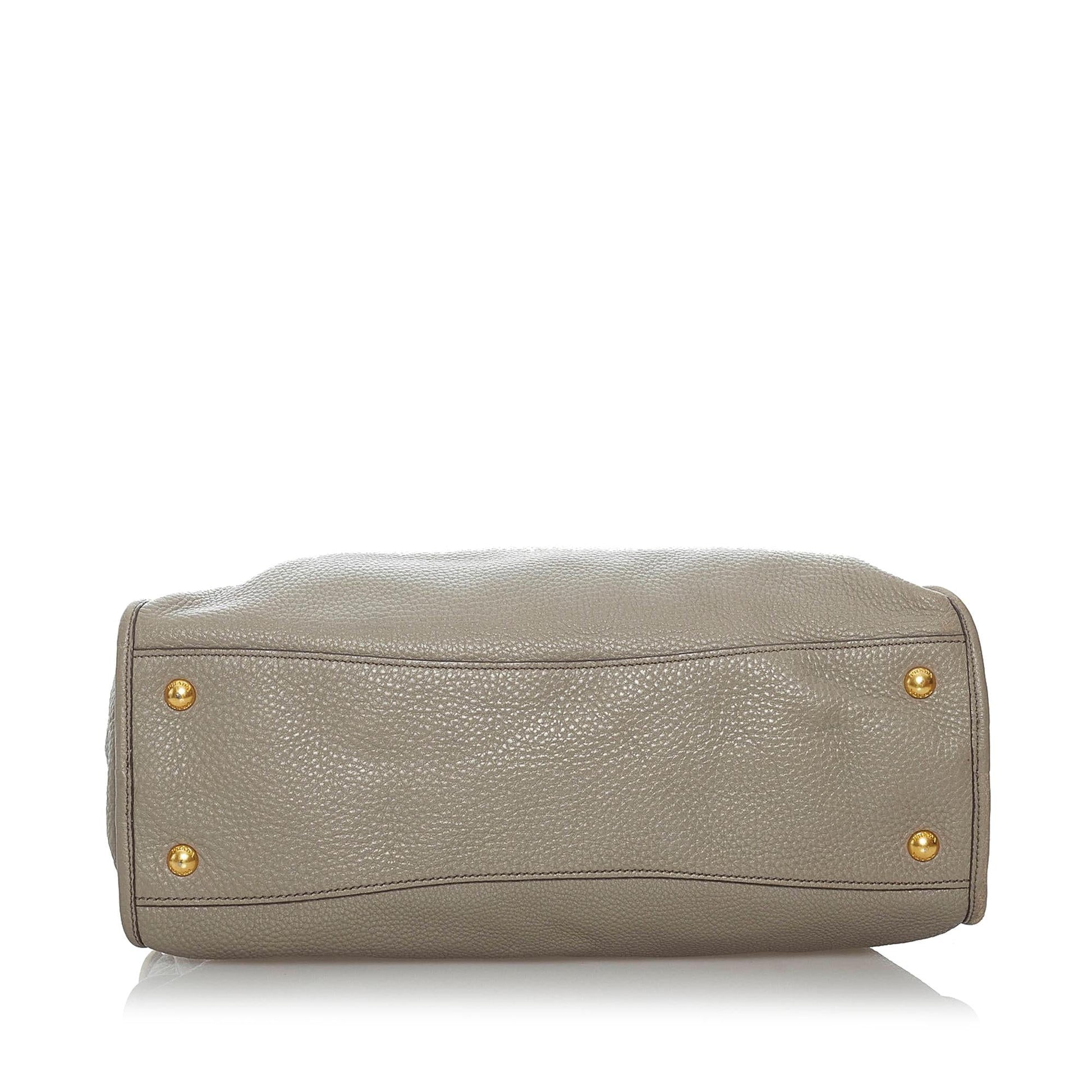 Prada Vitello Daino Satchel (SHG-30303)