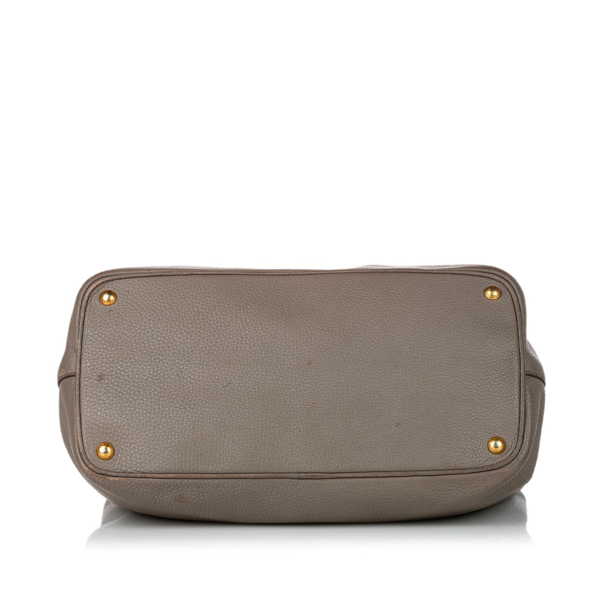Prada Vitello Daino Satchel (SHG-30621)