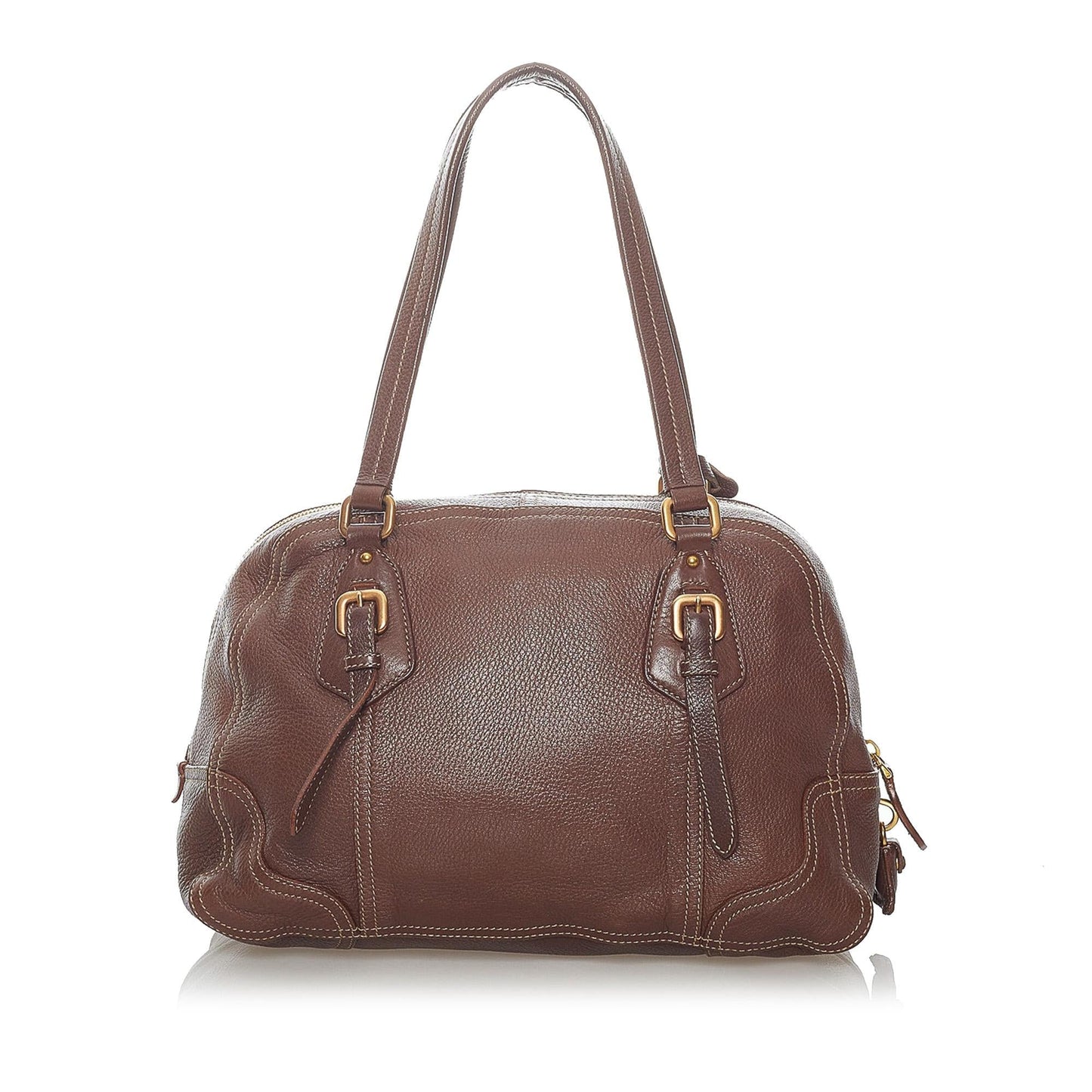Prada Vitello Daino Satchel (SHG-30840)