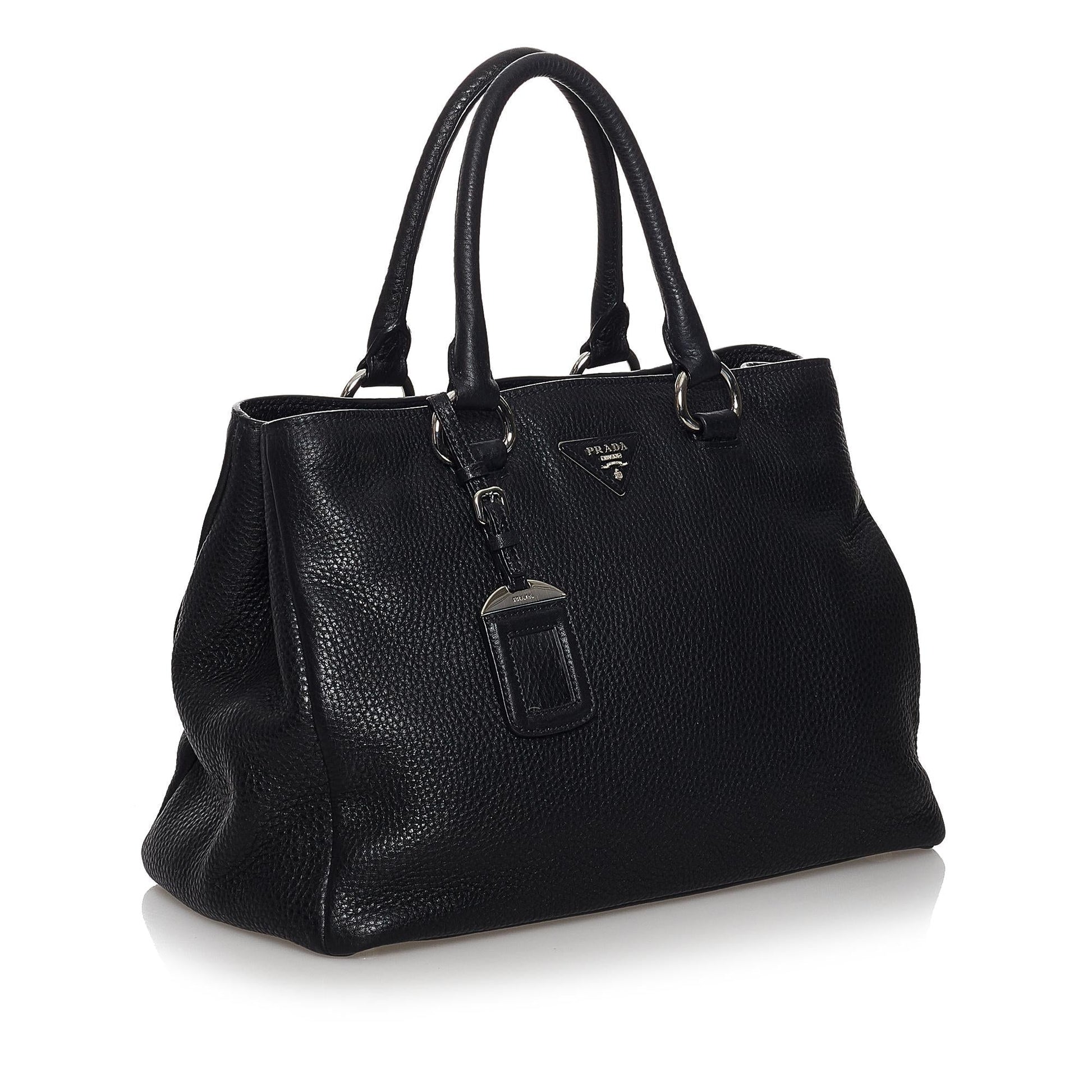 Prada Vitello Daino Satchel (SHG-31177)