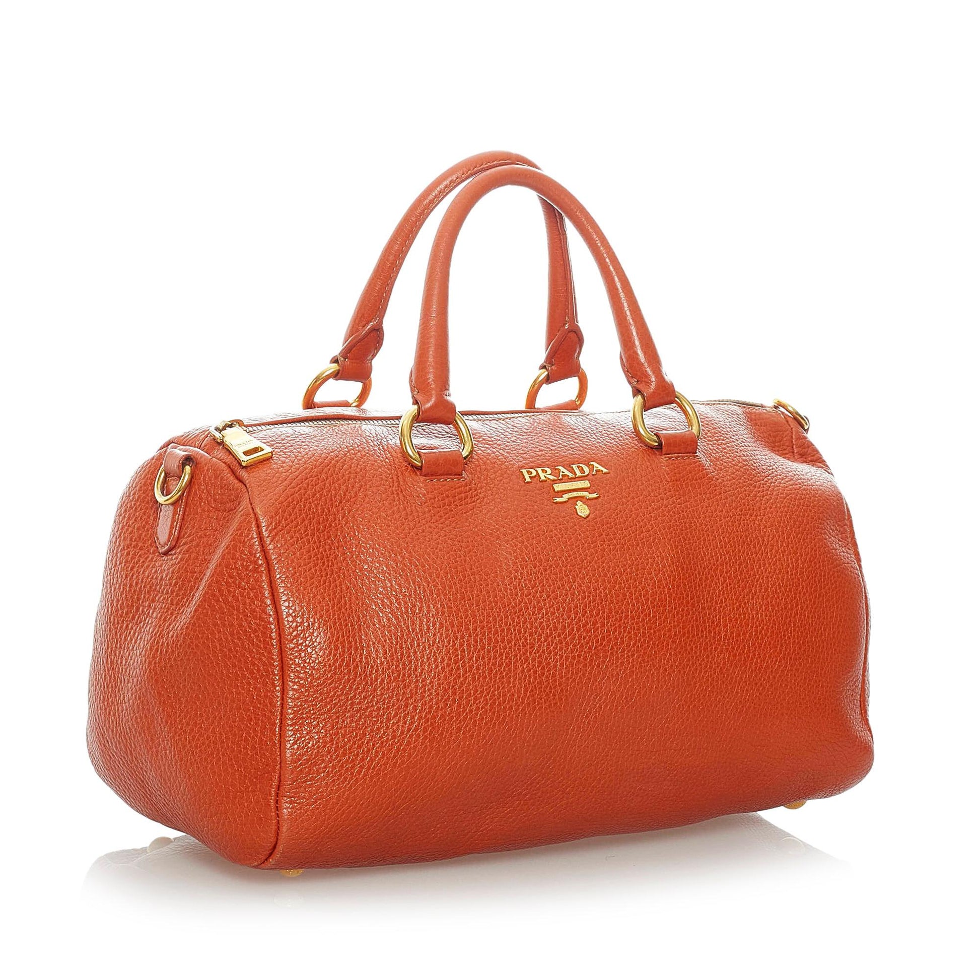 Prada Vitello Daino Satchel (SHG-31372)