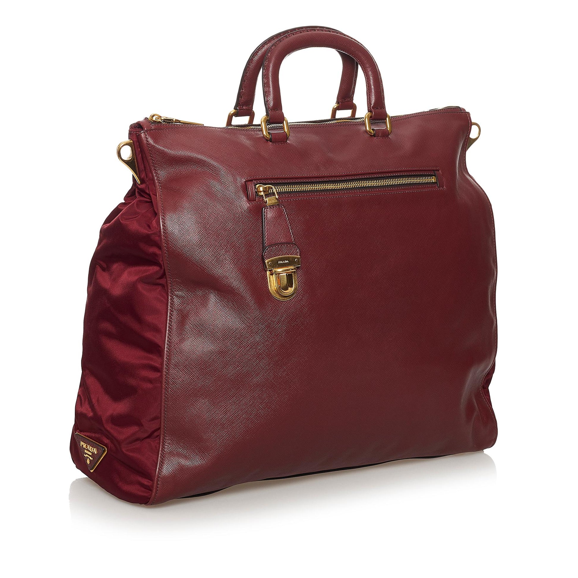Prada Vitello Daino Satchel (SHG-31410)