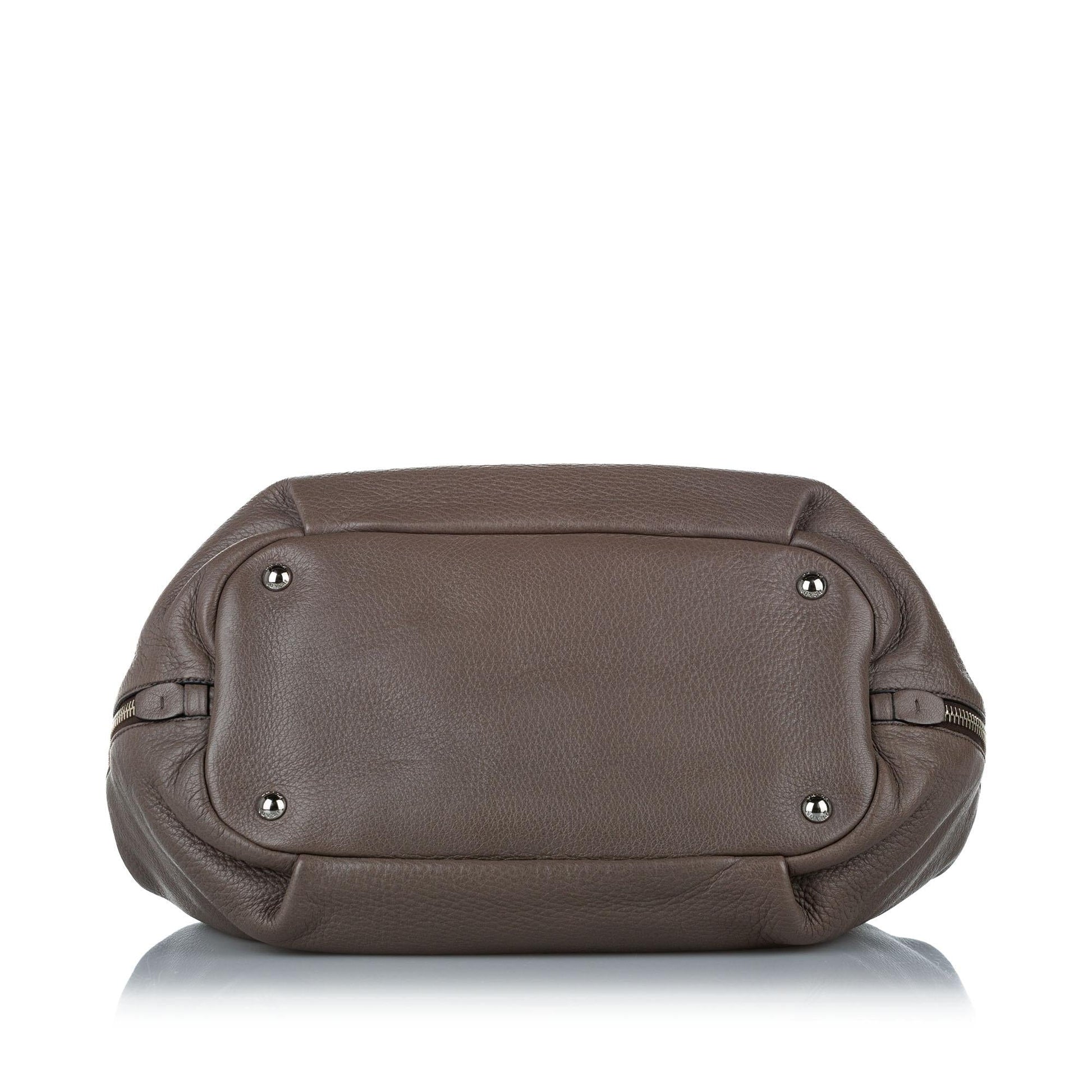 Prada Vitello Daino Satchel (SHG-32092)