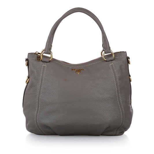 Prada Vitello Daino Satchel (SHG-32471)