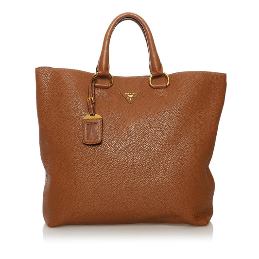 Prada Vitello Daino Satchel (SHG-32670)