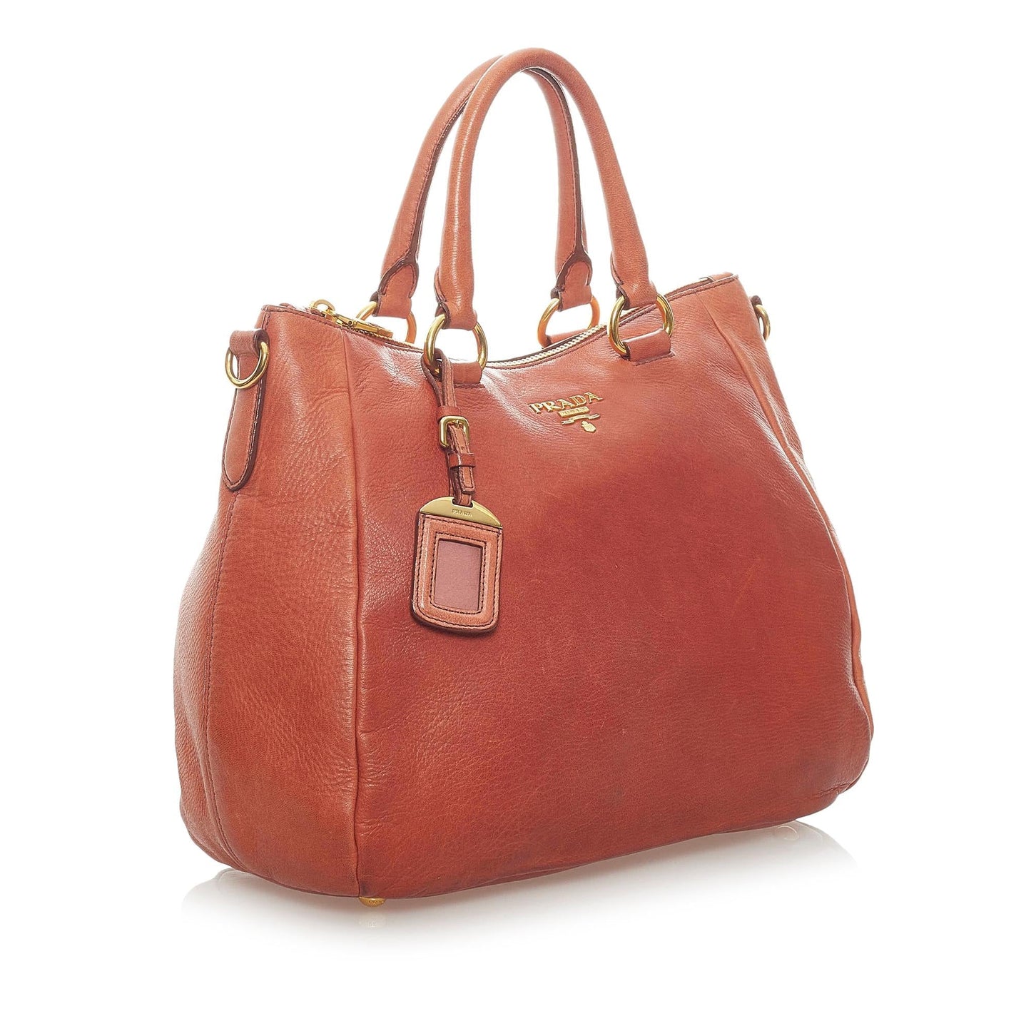 Prada Vitello Daino Satchel (SHG-33336)