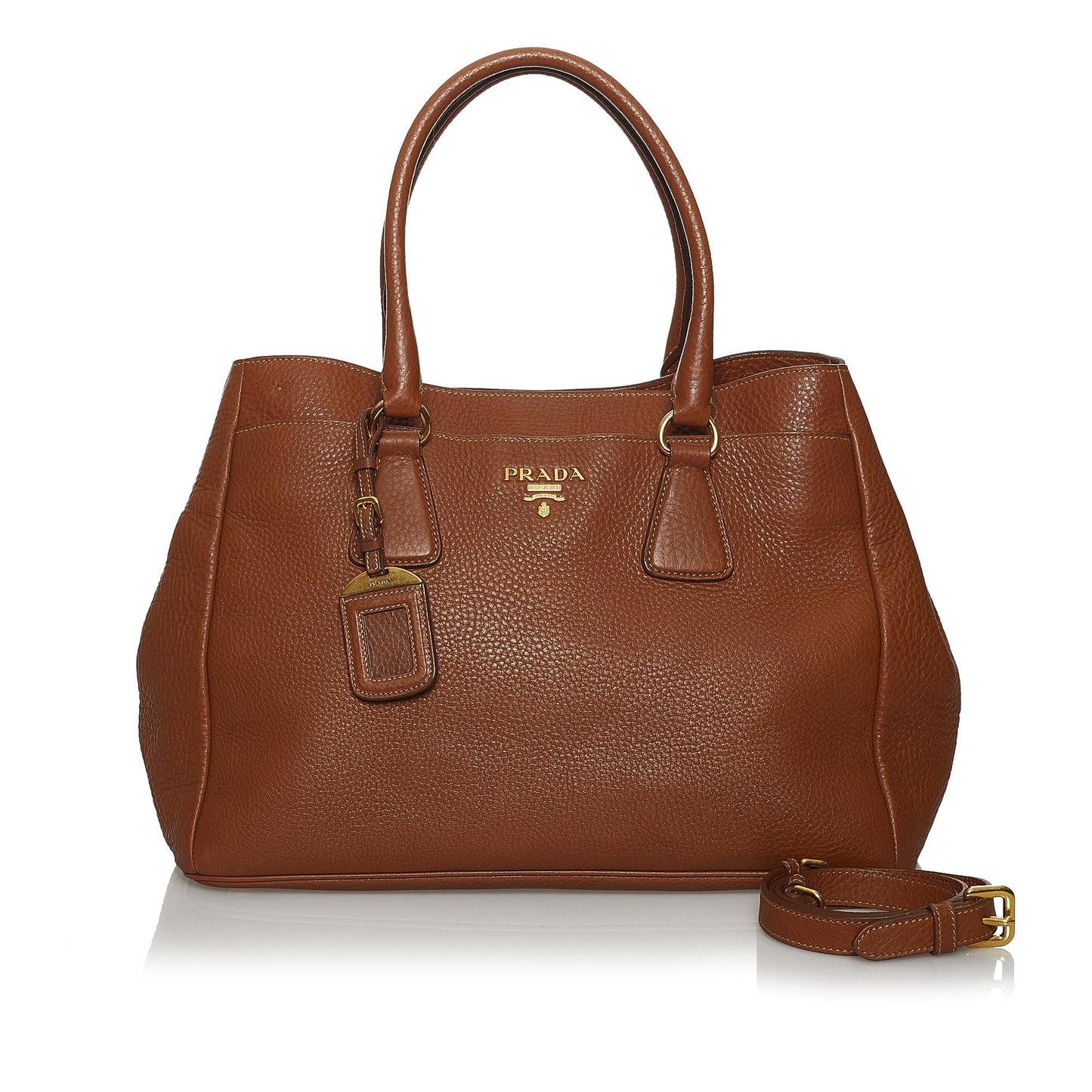 Prada Vitello Daino Satchel (SHG-33785)