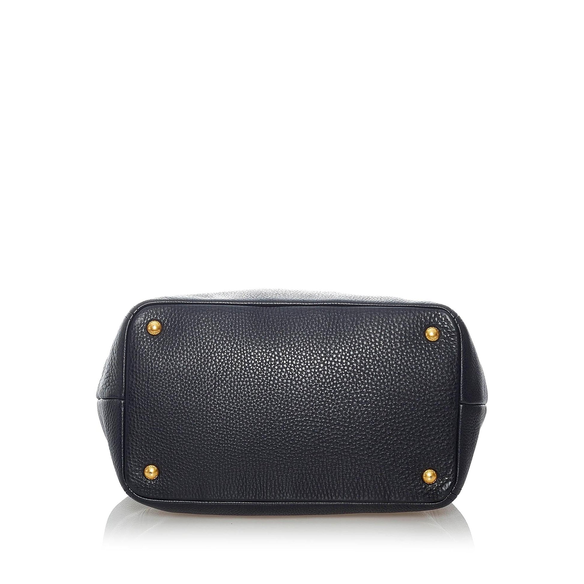 Prada Vitello Daino Satchel (SHG-33932)