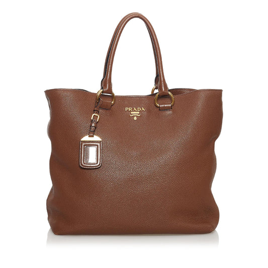 Prada Vitello Daino Satchel (SHG-34121)