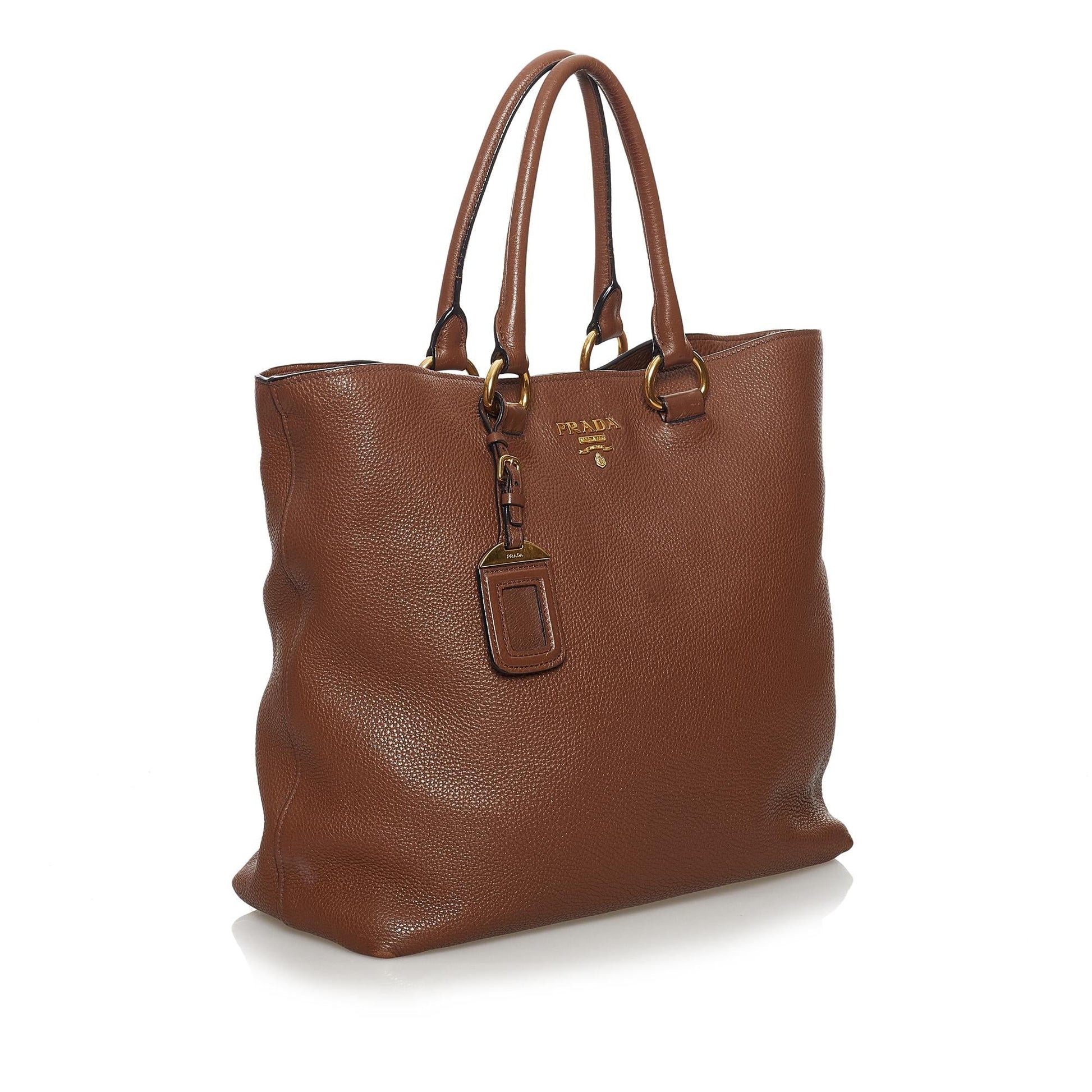 Prada Vitello Daino Satchel (SHG-34121)