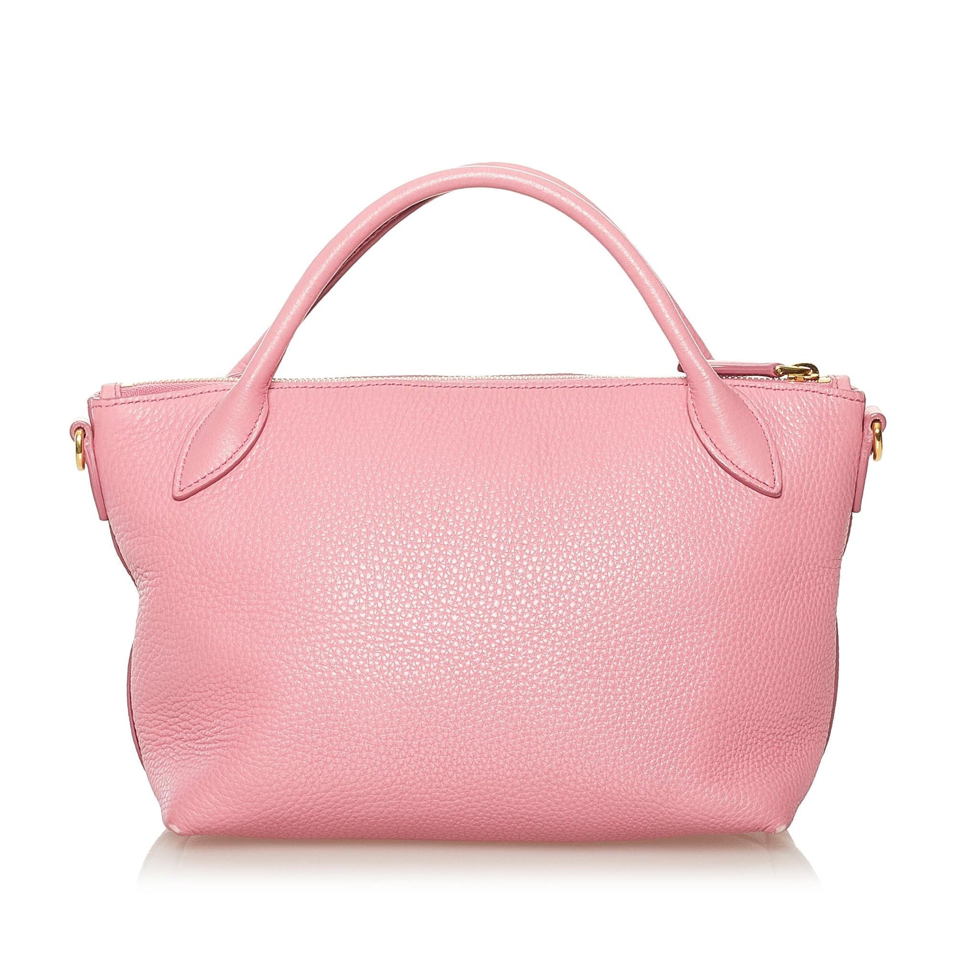 Prada Vitello Daino Satchel (SHG-34370)