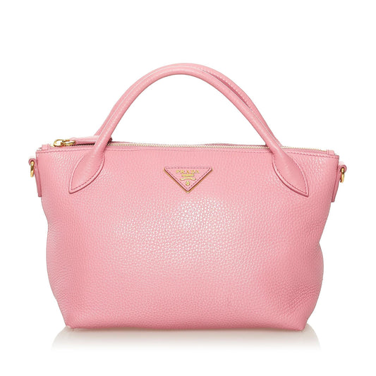 Prada Vitello Daino Satchel (SHG-34370)