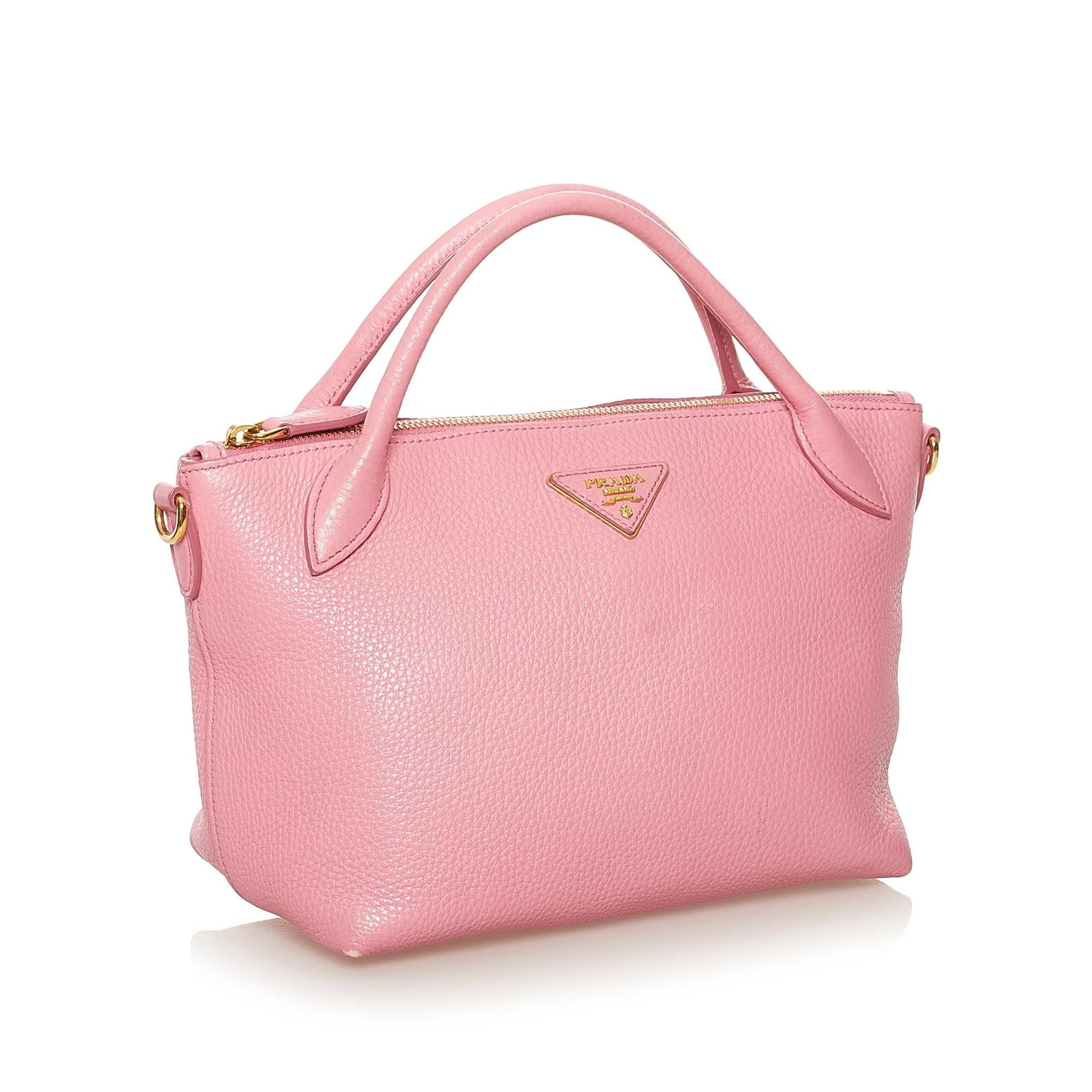 Prada Vitello Daino Satchel (SHG-34370)
