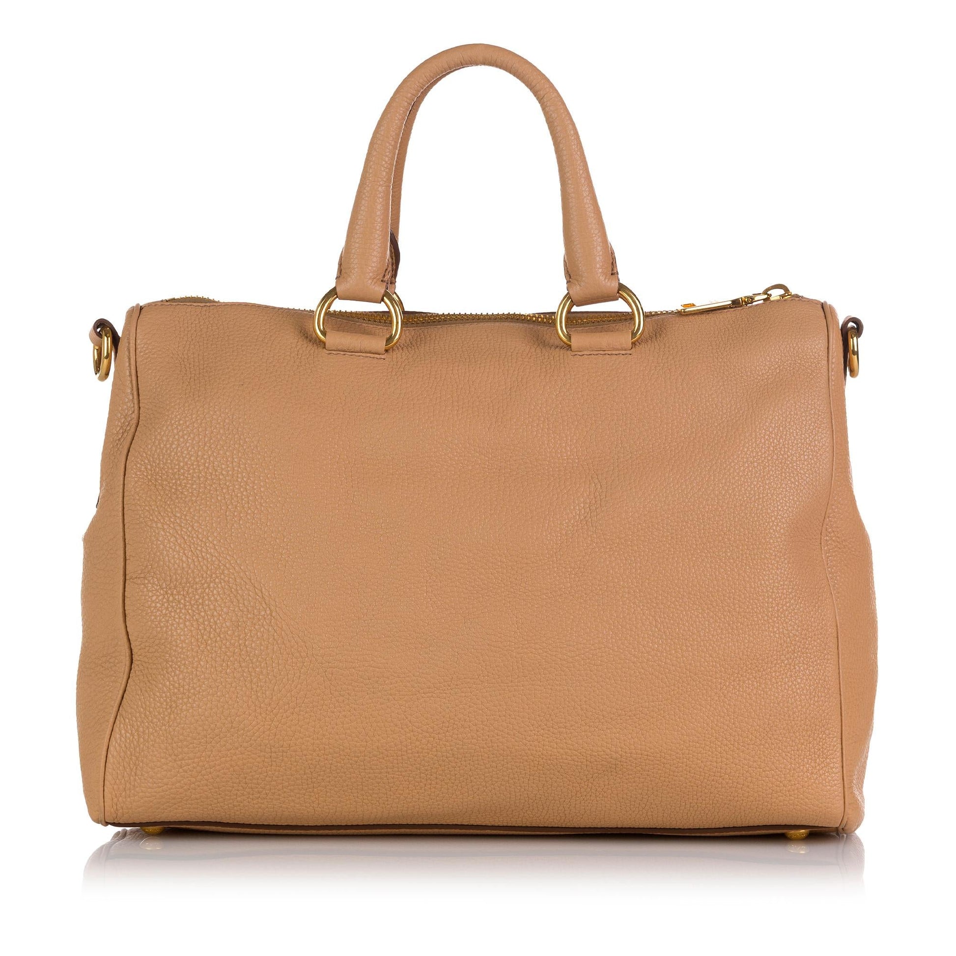 Prada Vitello Daino Satchel (SHG-35662)
