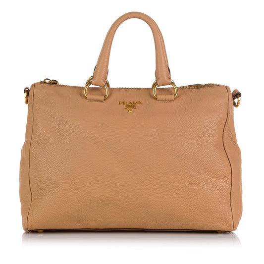Prada Vitello Daino Satchel (SHG-35662)