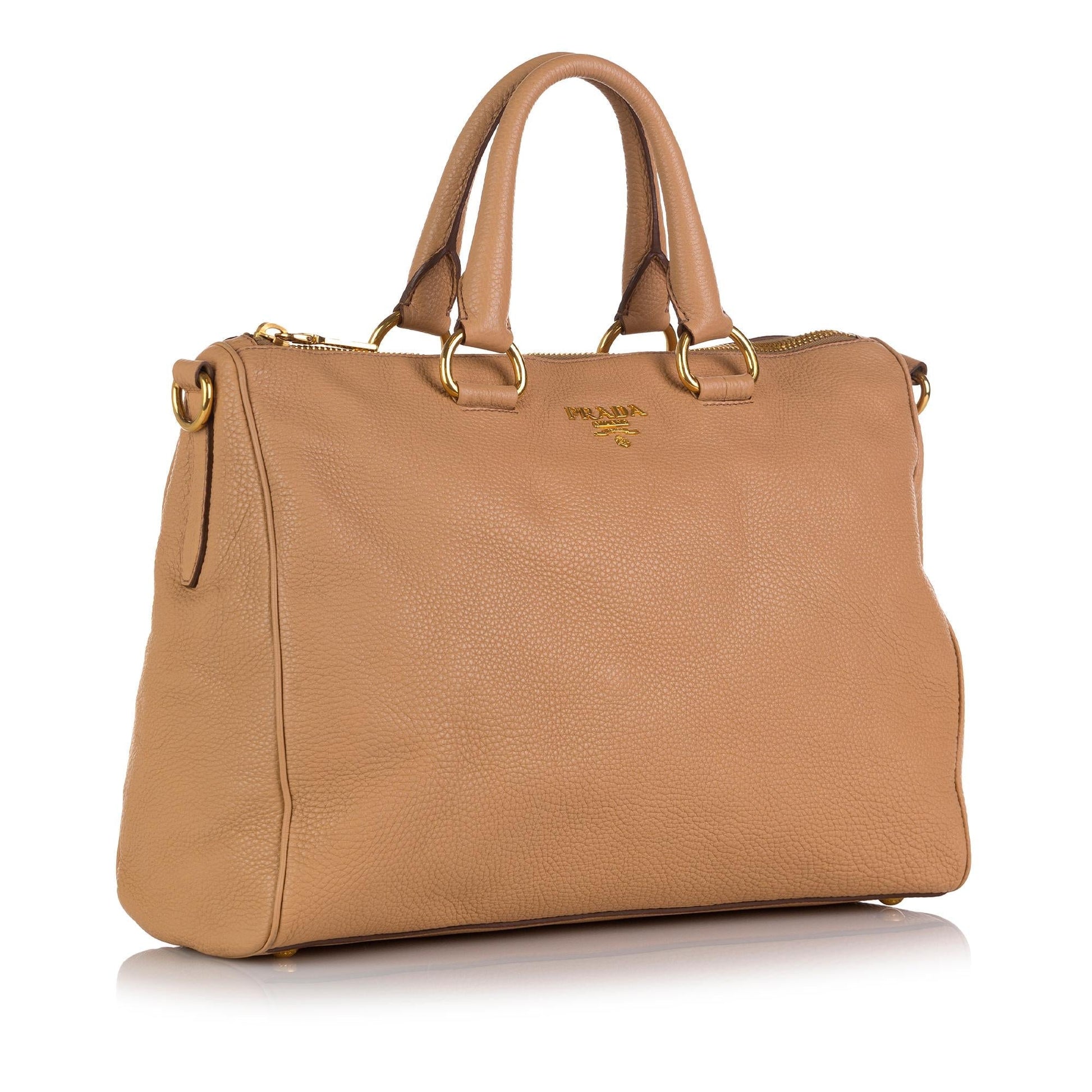 Prada Vitello Daino Satchel (SHG-35662)