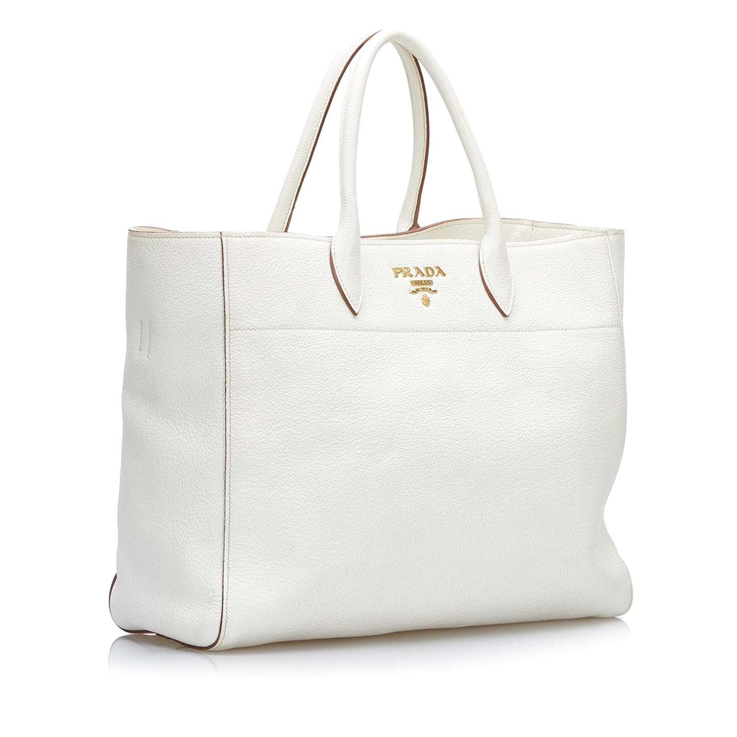 Prada Vitello Daino Satchel (SHG-z4gzJ3)