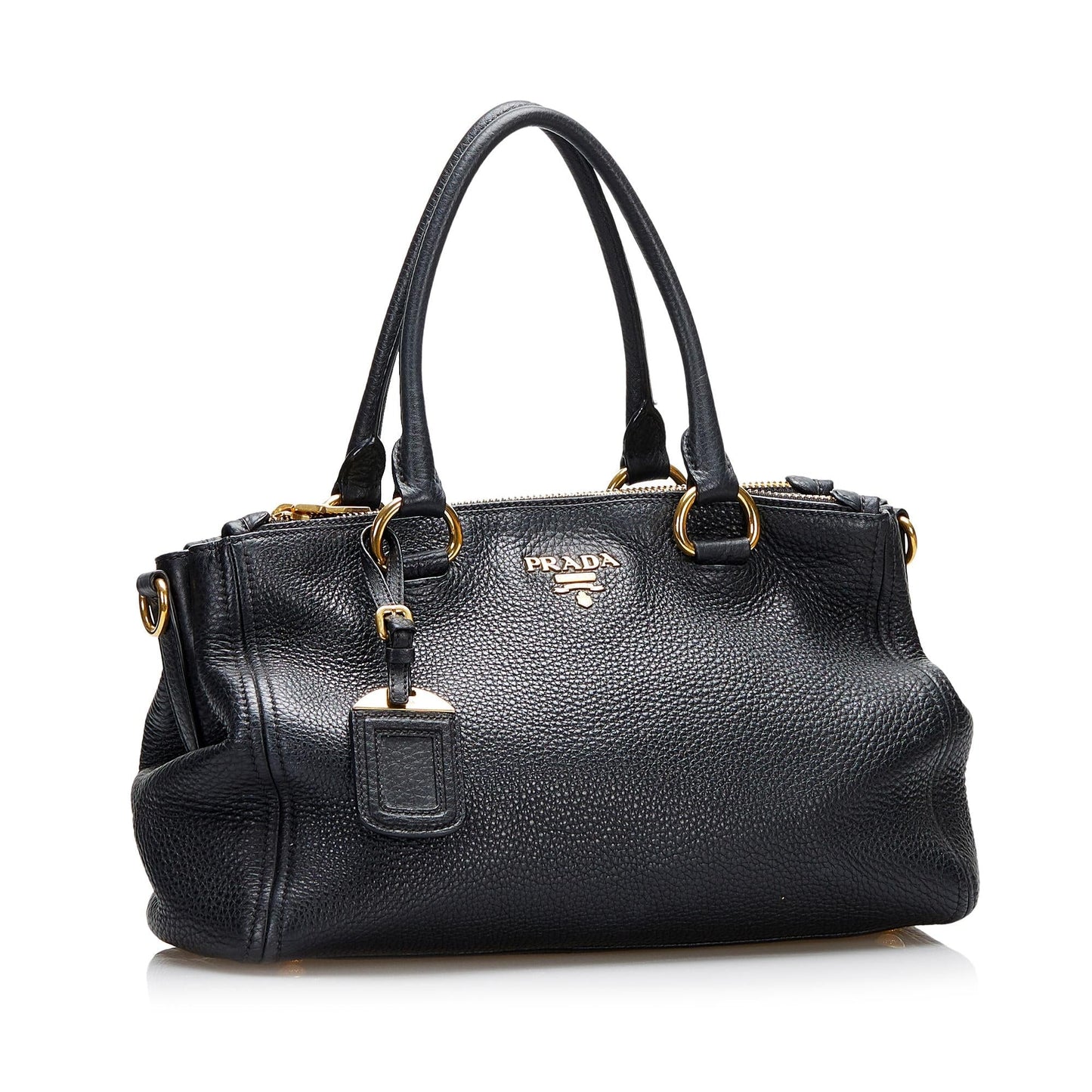 Prada Vitello Daino Satchel (SHG-F3CFdG)