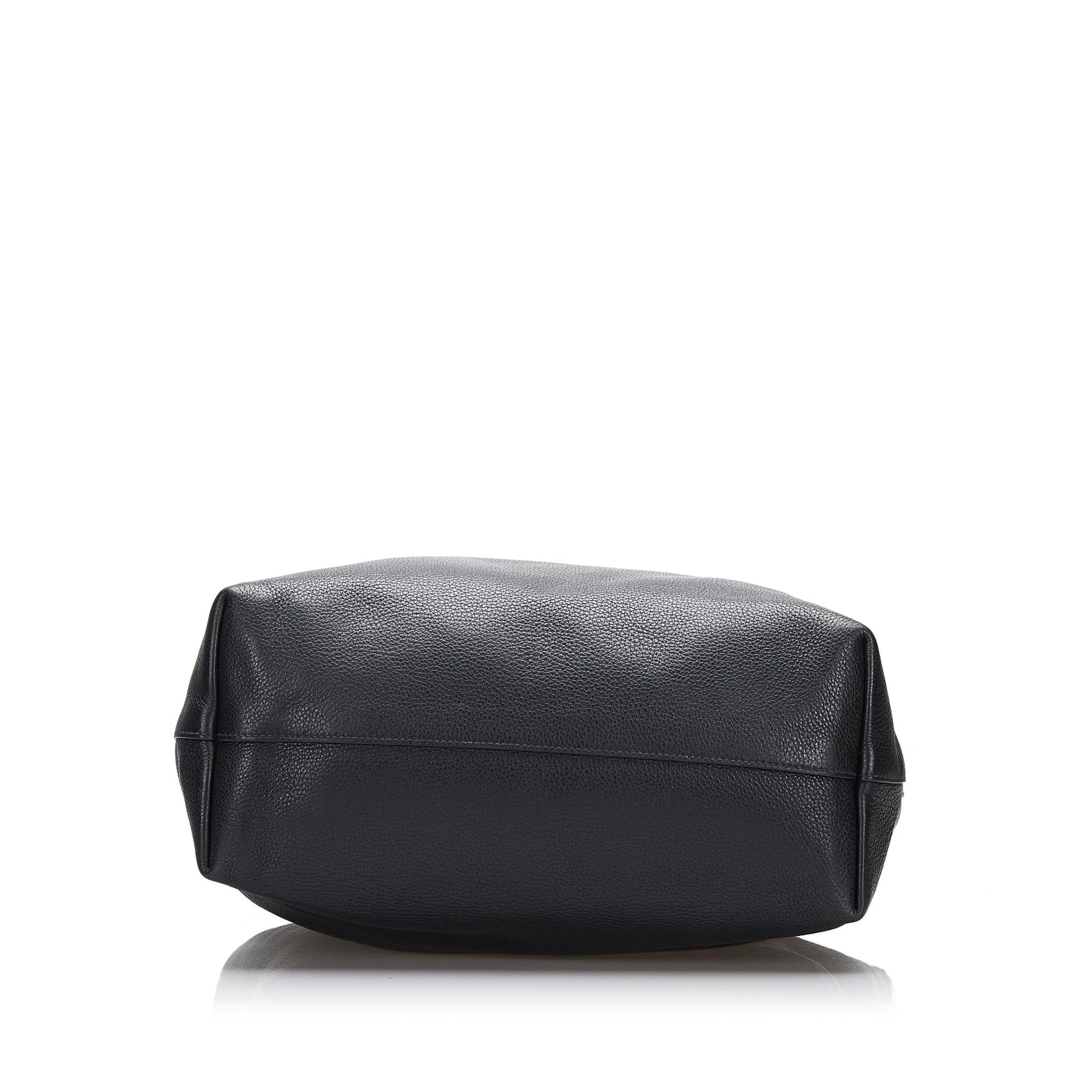 Prada Vitello Daino Satchel (SHG-PjNmXo)