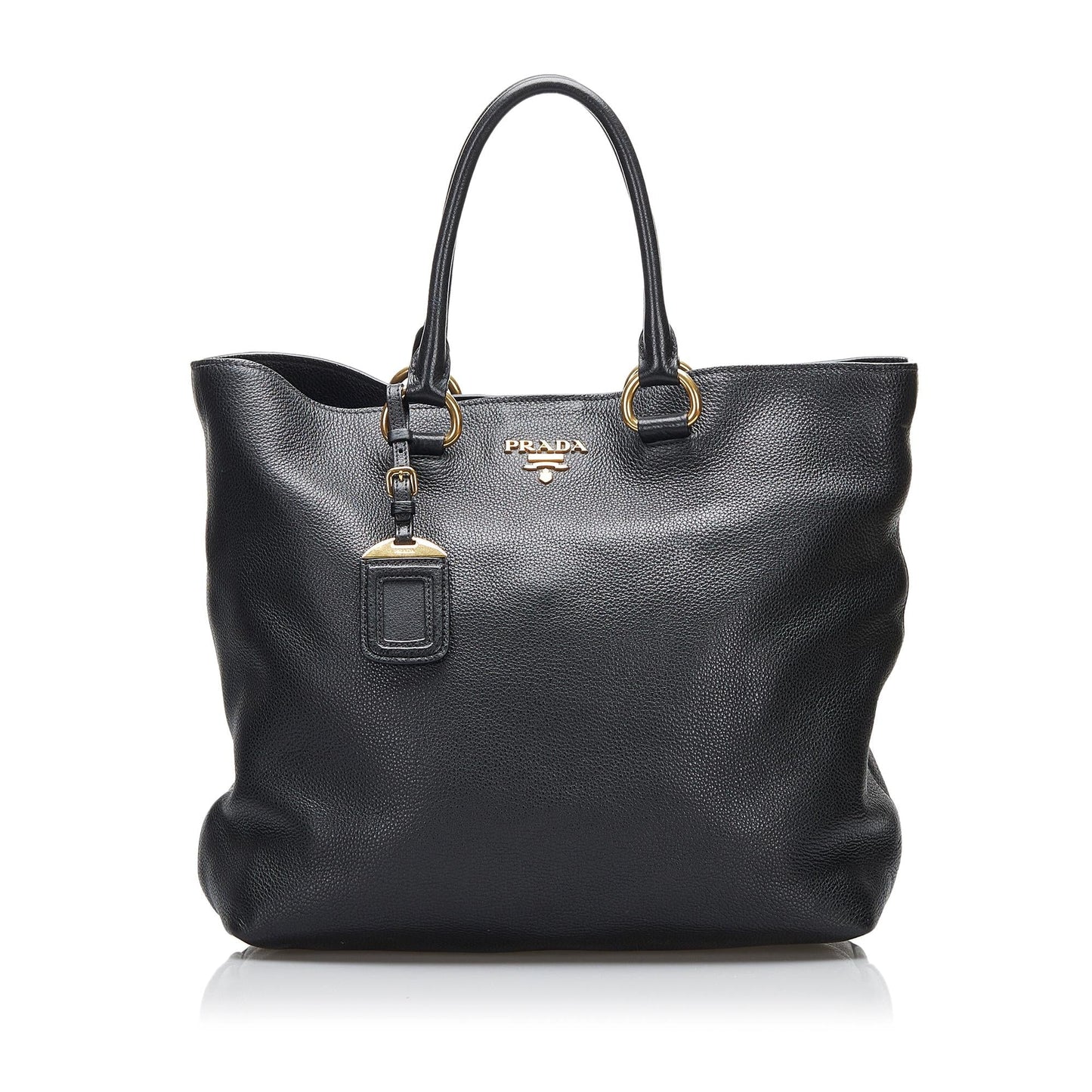 Prada Vitello Daino Satchel (SHG-PjNmXo)