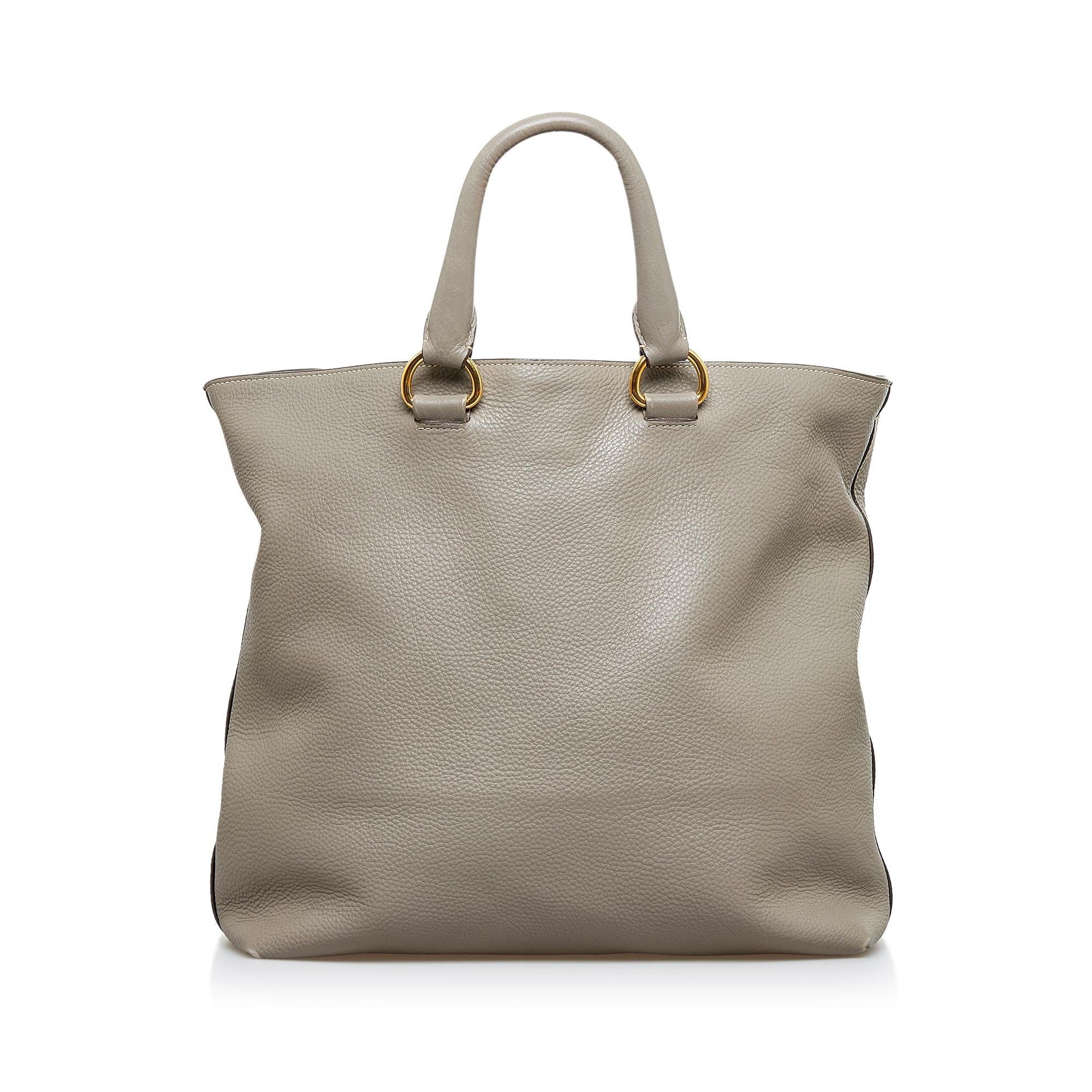 Prada Vitello Daino Satchel (SHG-RYY7kq)