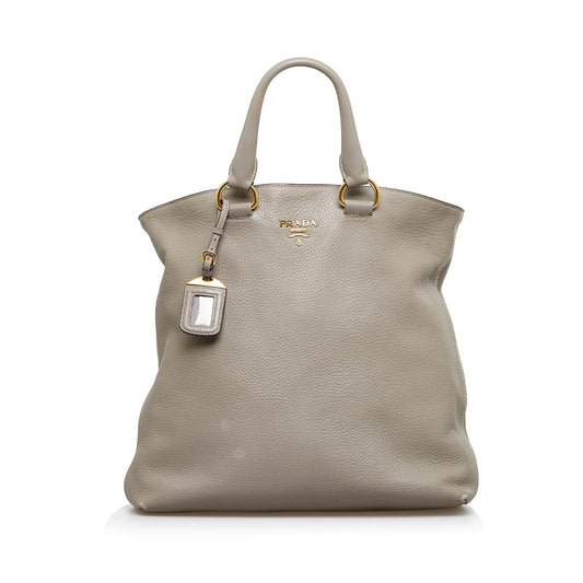 Prada Vitello Daino Satchel (SHG-RYY7kq)