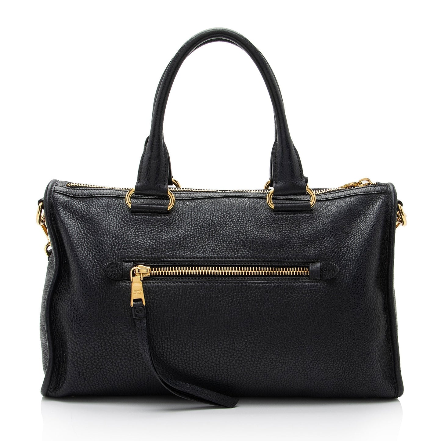 Prada Vitello Daino Satchel (SHF-snmaFa)
