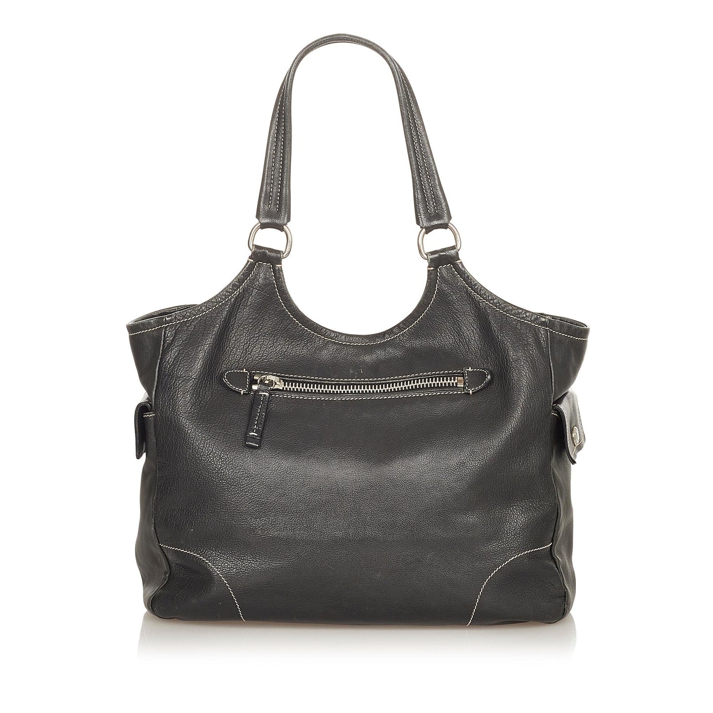 Prada Vitello Daino Shoulder Bag (SHG-24831)