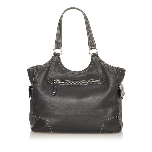 Prada Vitello Daino Shoulder Bag (SHG-24831)