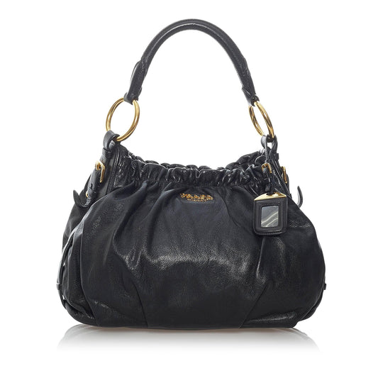 Prada Vitello Daino Shoulder Bag (SHG-29530)