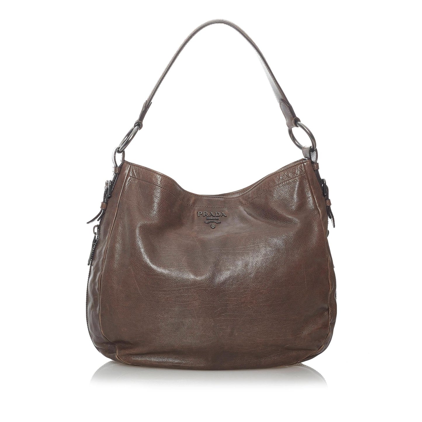 Prada Vitello Daino Shoulder Bag (SHG-30277)