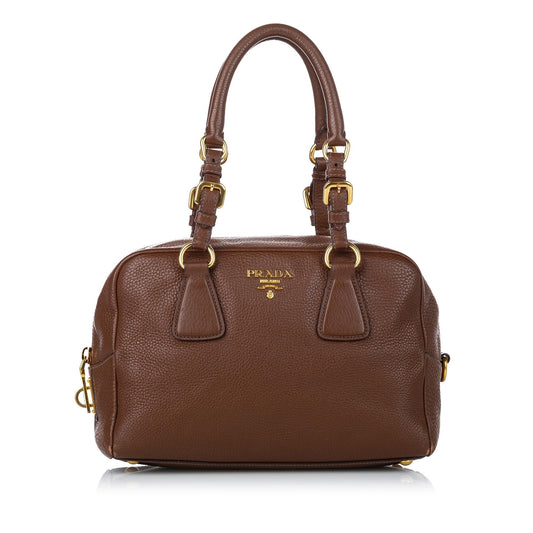 Prada Vitello Daino Shoulder Bag (SHG-31014)
