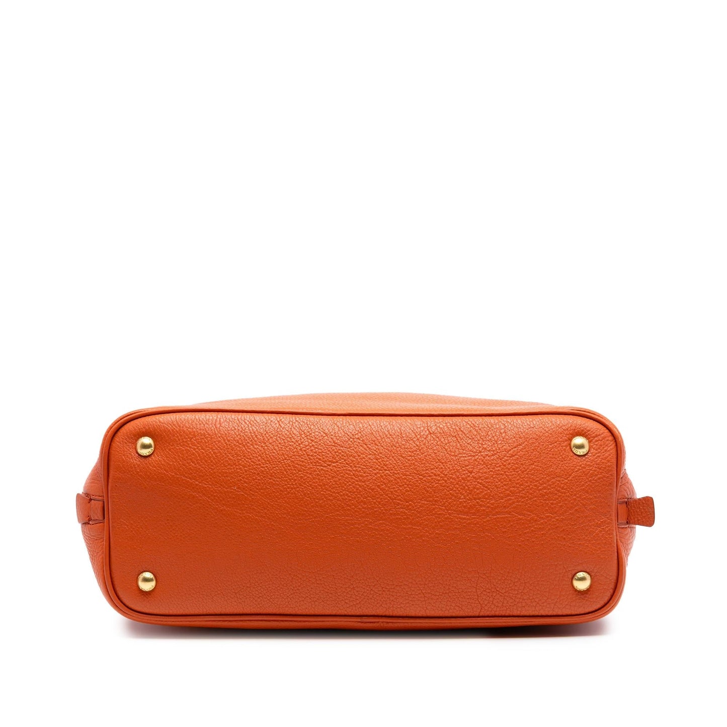 Prada Vitello Daino Side Zip Convertible Tote