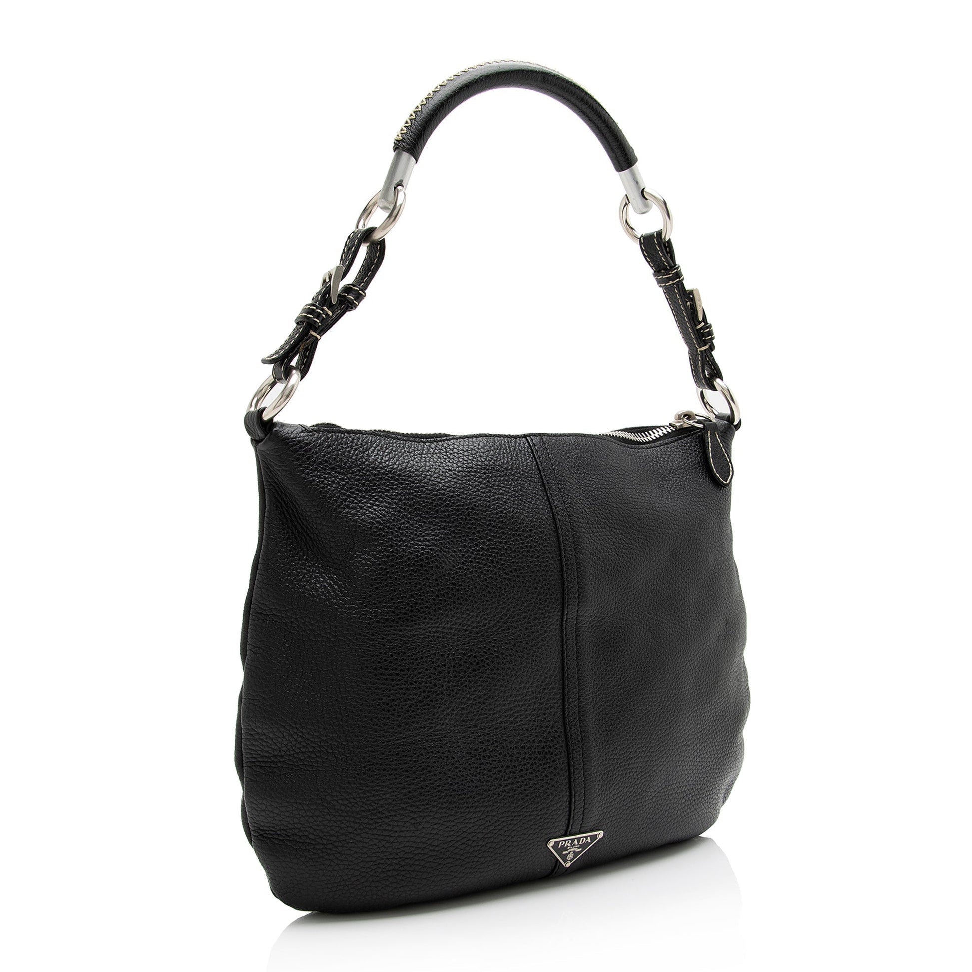 Prada Vitello Daino Small Hobo (SHF-23775)