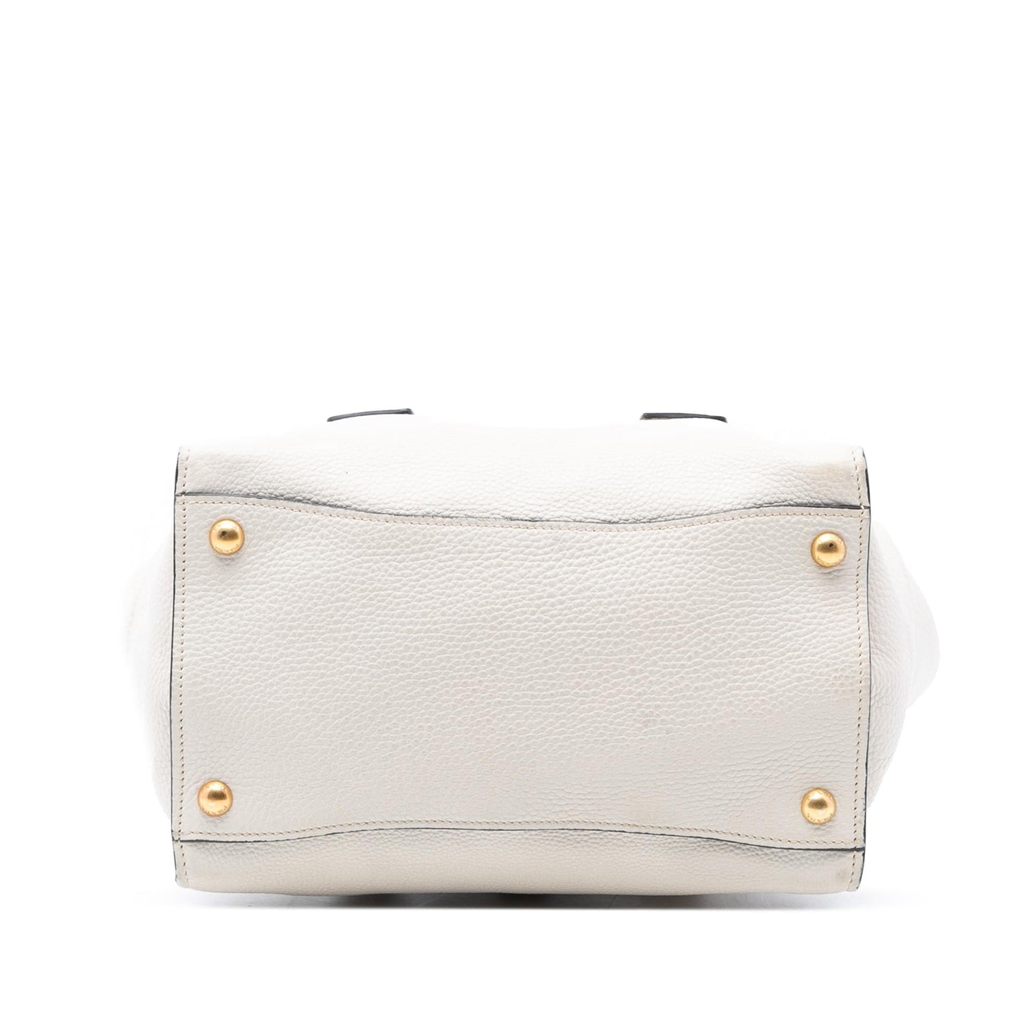 Prada Vitello Daino Sound Lock Satchel